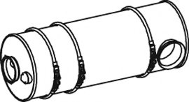 DINEX 80469 Soot/Particulate Filter, exhaust system